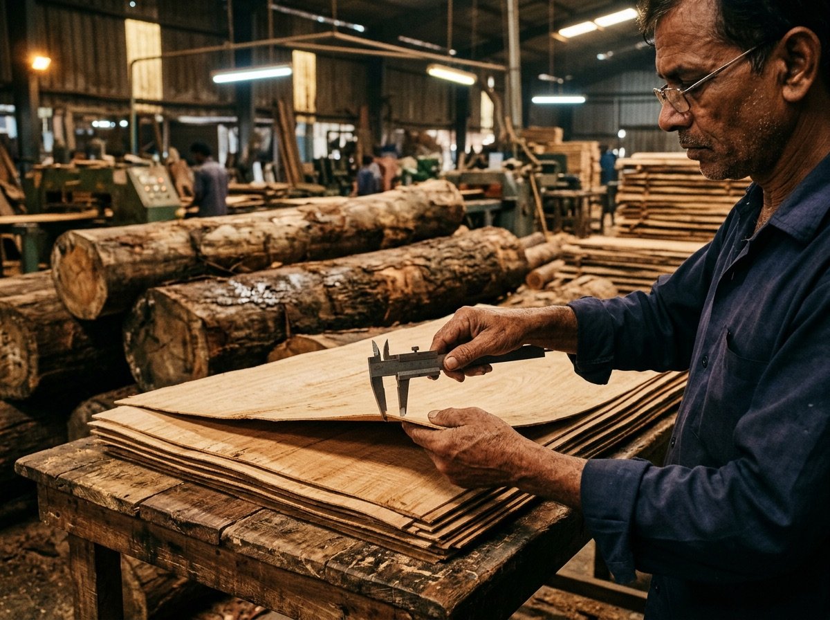 Raw material & timber inspection